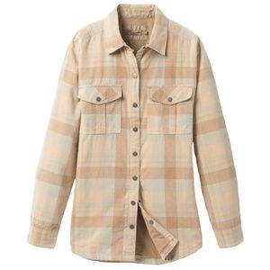 EUC PRANA Women's Finnegan Corduroy Button-Down Shirt-Jacket, Size XL
